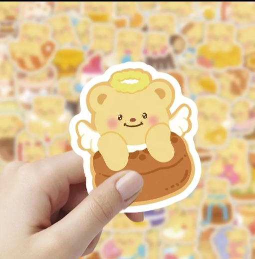 DILIDORA Cute Vinyl Sticker Set, Waterproof Stickers for Water Bottles, Laptop, Skateboard & Journals
