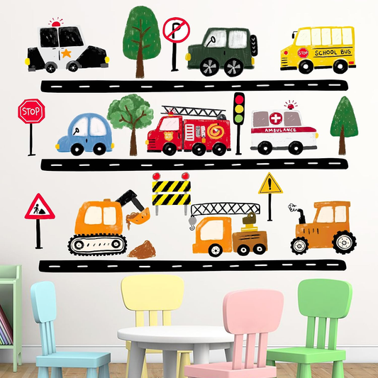 DILIDORA Travel Theme Wall Stickers - High-Definition, Waterproof, Self-Adhesive