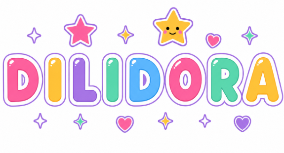DILIDORA Cute Vinyl Sticker Set, Waterproof Stickers for Water Bottles, Laptop, Skateboard & Journals